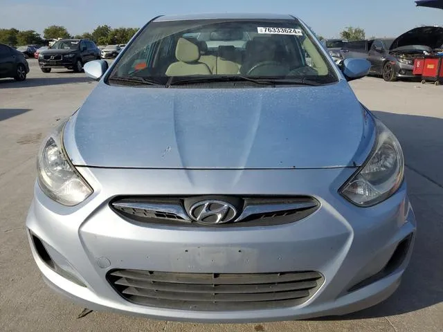 KMHCT4AE9EU701640 2014 2014 Hyundai Accent- Gls 5