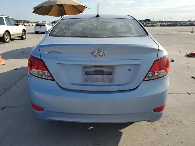 KMHCT4AE9EU701640 2014 2014 Hyundai Accent- Gls 6