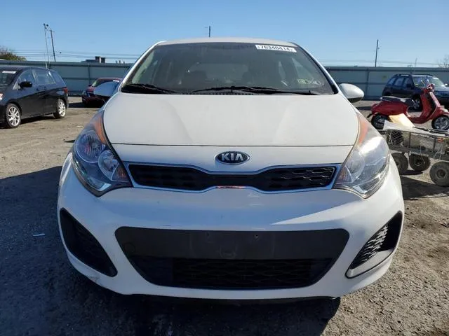 KNADN5A38E6375578 2014 2014 KIA Rio- EX 5