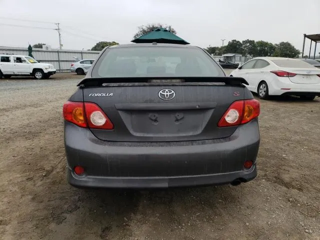 2T1BU4EE8AC461950 2010 2010 Toyota Corolla- Base 6