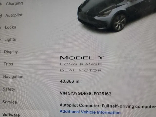 5YJYGDEE8LF025163 2020 2020 Tesla MODEL Y 9