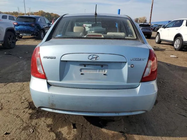 KMHCN46C07U098601 2007 2007 Hyundai Accent- Gls 6