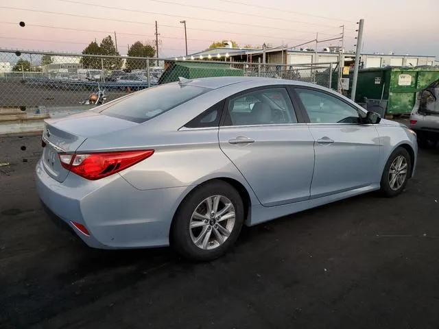 5NPEB4AC7EH860634 2014 2014 Hyundai Sonata- Gls 3