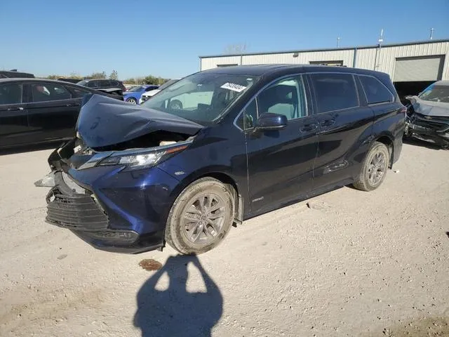 5TDKRKEC5MS010622 2021 2021 Toyota Sienna- LE 1