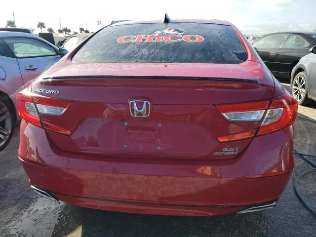 1HGCV2F35MA017731 2021 2021 Honda Accord- Sport 6