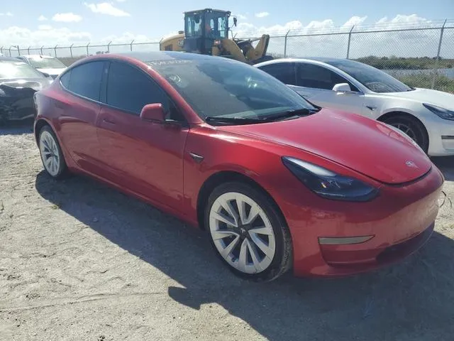 5YJ3E1EB1NF328695 2022 2022 Tesla MODEL 3 4