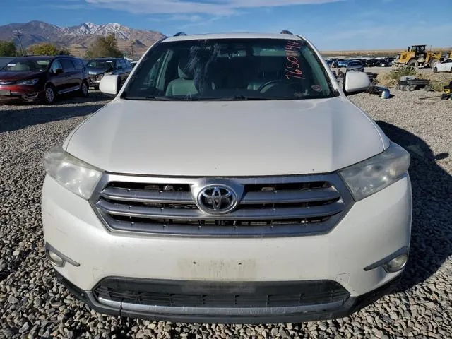 5TDBK3EH5DS258598 2013 2013 Toyota Highlander- Base 5