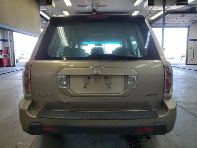 5FNYF181X7B004833 2007 2007 Honda Pilot- LX 6