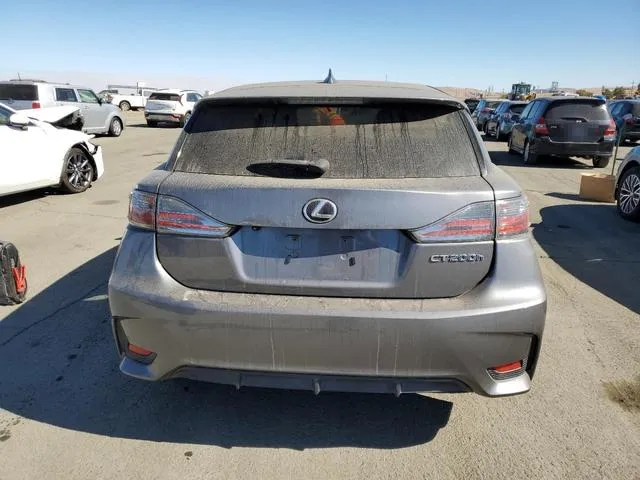 JTHKD5BH2H2289622 2017 2017 Lexus CT- 200 6