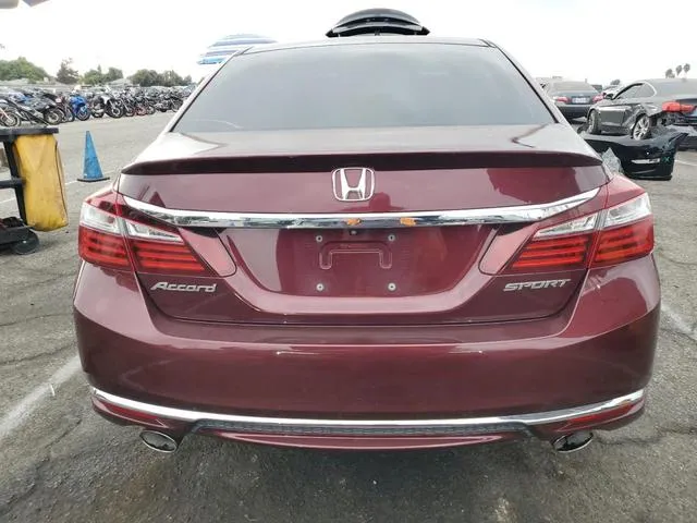 1HGCR2F55GA215851 2016 2016 Honda Accord- Sport 6