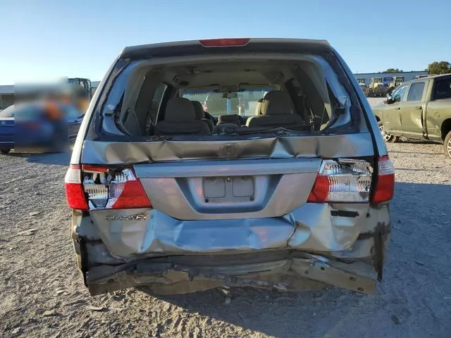 5FNRL38497B110841 2007 2007 Honda Odyssey- EX 6