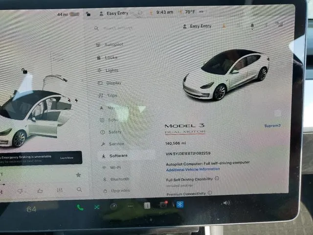 5YJ3E1EB7JF082259 2018 2018 Tesla MODEL 3 9