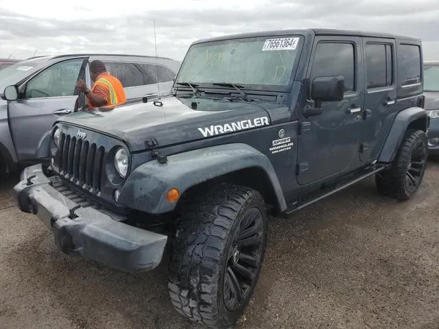 1C4BJWDG1HL520265 2017 2017 Jeep Wrangler- Sport 1