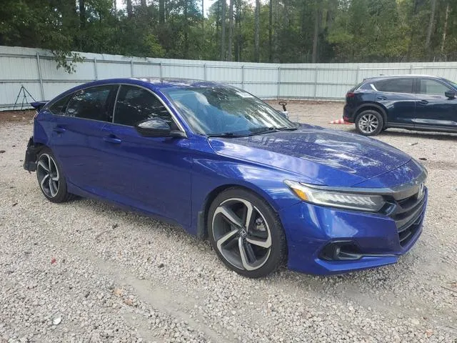 1HGCV2F30MA024568 2021 2021 Honda Accord- Sport 4