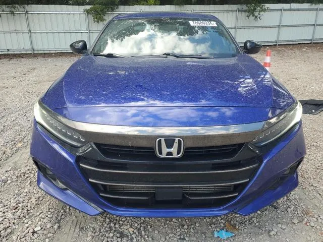 1HGCV2F30MA024568 2021 2021 Honda Accord- Sport 5