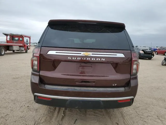 1GNSKCKDXNR251915 2022 2022 Chevrolet Suburban- K1500 Lt 6