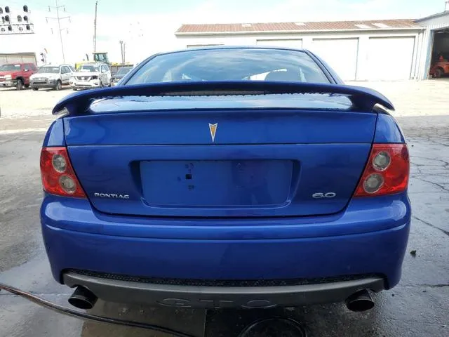 6G2VX12U15L412092 2005 2005 Pontiac GTO 6