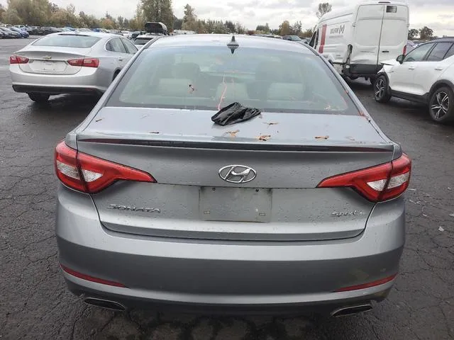 5NPE34AF5GH432197 2016 2016 Hyundai Sonata- Sport 6