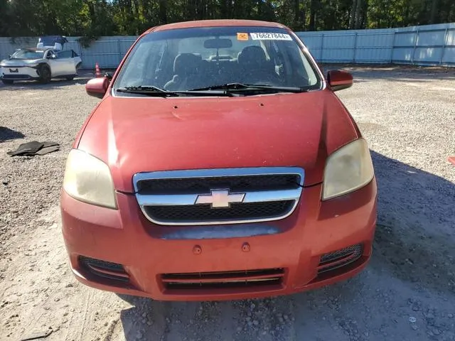 KL1TD5DE1BB128315 2011 2011 Chevrolet Aveo- LS 5