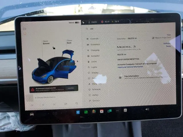 5YJ3E1EA7MF977732 2021 2021 Tesla MODEL 3 9