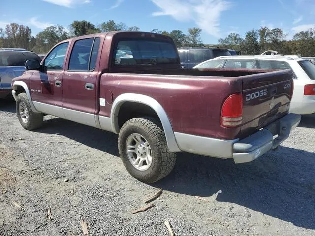 1B7HG48N92S638583 2002 2002 Dodge Dakota- Quad Slt 2