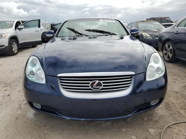 JTHFN48Y650062375 2005 2005 Lexus SC- 430 5