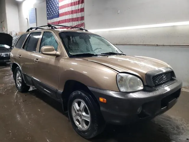 KM8SC13D33U375491 2003 2003 Hyundai Santa Fe- Gls 4