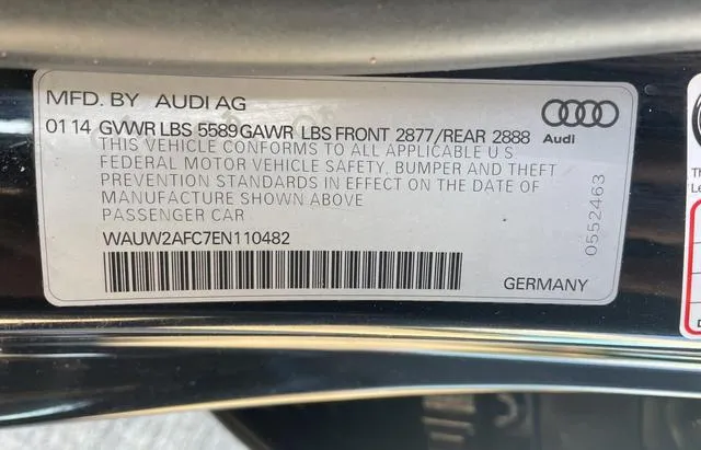 WAUW2AFC7EN110482 2014 2014 Audi S7- Premium 10