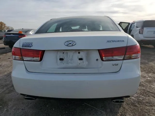 5NPEU46F27H208603 2007 2007 Hyundai Sonata- SE 6