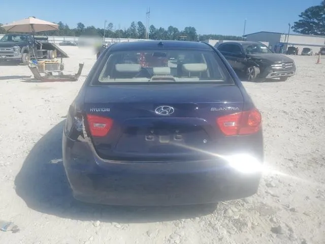 KMHDU46D28U390283 2008 2008 Hyundai Elantra- Gls 6