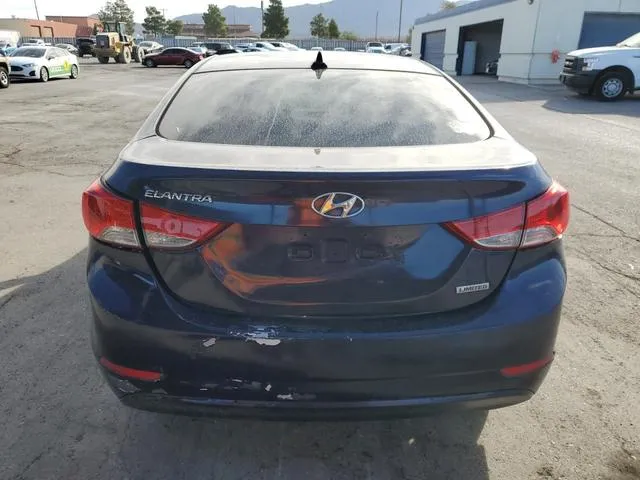 5NPDH4AE8DH167002 2013 2013 Hyundai Elantra- Gls 6