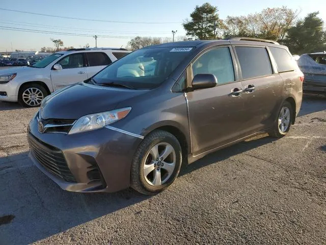 5TDKZ3DC8KS003670 2019 2019 Toyota Sienna- LE 1