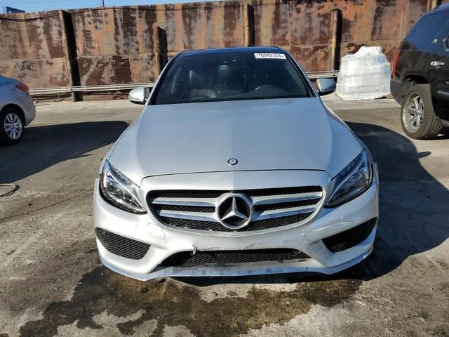 55SWF4KB7GU133265 2016 2016 Mercedes-Benz C-Class- 300 4Matic 5