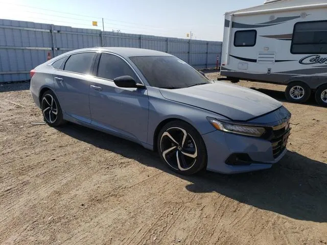 1HGCV1F3XMA106379 2021 2021 Honda Accord- Sport 4