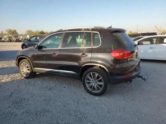 WVGBV7AX5CW558485 2012 2012 Volkswagen Tiguan- S 2