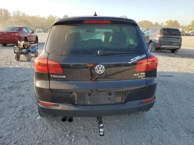 WVGBV7AX5CW558485 2012 2012 Volkswagen Tiguan- S 6