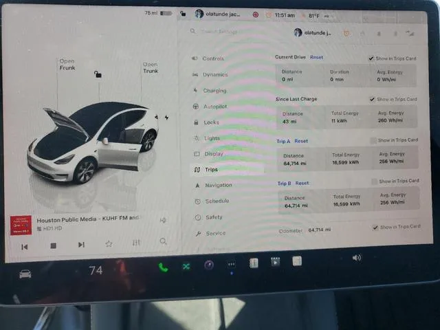 7SAYGDEE6PA095282 2023 2023 Tesla MODEL Y 9