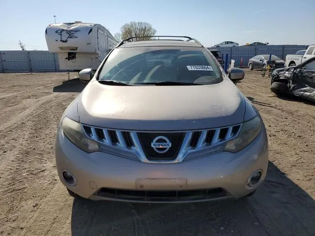 JN8AZ18WX9W146669 2009 2009 Nissan Murano- S 5