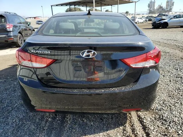 KMHDH4AEXCU419879 2012 2012 Hyundai Elantra- Gls 6