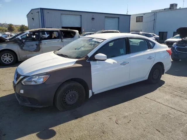 3N1AB7AP4KY215363 2019 2019 Nissan Sentra- S 1