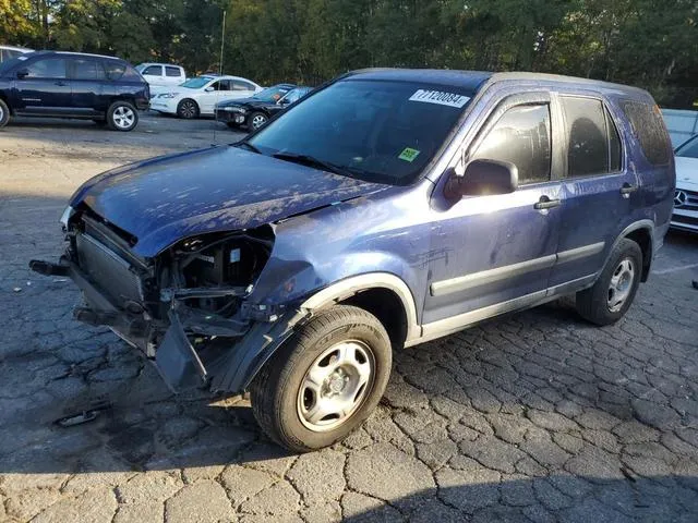 JHLRD68524C018764 2004 2004 Honda CR-V- LX 1