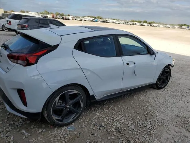 KMHTH6AB1KU002761 2019 2019 Hyundai Veloster- Turbo 3