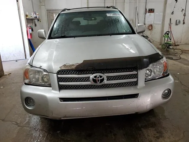 JTEEW21A160004621 2006 2006 Toyota Highlander- Hybrid 5