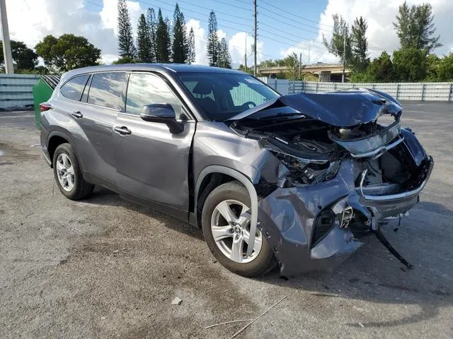 5TDZZRAH0NS100657 2022 2022 Toyota Highlander- L 4