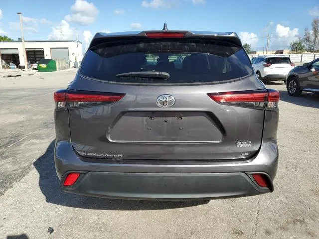 5TDZZRAH0NS100657 2022 2022 Toyota Highlander- L 6