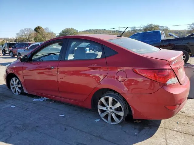 KMHCU4AE5DU376514 2013 2013 Hyundai Accent- Gls 2