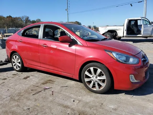 KMHCU4AE5DU376514 2013 2013 Hyundai Accent- Gls 4