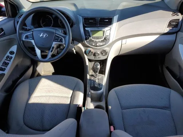 KMHCU4AE5DU376514 2013 2013 Hyundai Accent- Gls 8