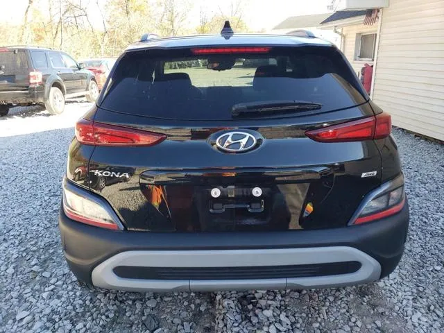 KM8K6CAB4NU921187 2022 2022 Hyundai Kona- Sel 6