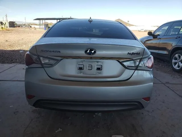 KMHEC4A49DA094591 2013 2013 Hyundai Sonata- Hybrid 6